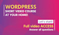 give instruction to manage the website