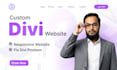 build a custom divi wordpress website or divi theme design