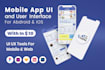 do mobile app ui design figma app design and figma prototype