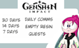 do your daily commissions on genshin impact