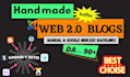create top quality proper web 2 0 backlinks buffer blogs