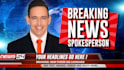 create an amazing breaking news spokesperson video
