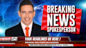 create an amazing breaking news spokesperson video