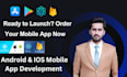 develop android and IOS mobile apps using react native