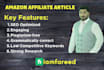write amazon affiliate article and buyer guide