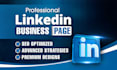 create an impressive linkedin business page