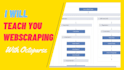 teach you web scraping with octoparse