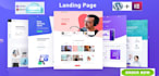 design responsive wordpress, business  landing page, complete website