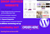 build a responsive drop service or dropservicing website