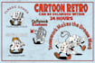 draw a retro vintage 30s cartoon character