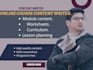 write medical, health and fitness related course content