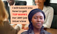 conduct a professional and tailored mock job interview