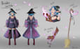 design and create character sheets or splash arts