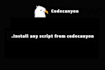 install any codecanyon envato php script