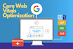 optimize your core web vitals wordpress