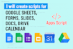 automate your google sheet using app script