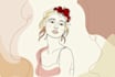draw elegant vector line art illustration