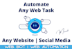 make custom auto chat and posting web bot with gui
