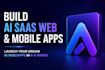 build ai website, ai mobile app, ai saas website, ai chat app, ai expert