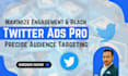 setup and manage twitter ads campaign