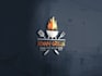 do restaurant, bar, café, coffee shop, and BBQ grill logo
