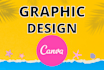 creatively design anything in canva pro
