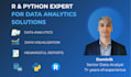 solve your r and python data analysis, statistics and visualization tasks