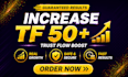 increase your majestic trust flow up to 50 plus