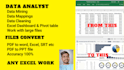 be your ms excel expert, reporting, graph, charts