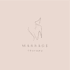 do premade massage, spa, skincare luxury logo design