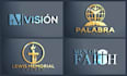 design a best looking modern church logo professionally