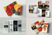 design animated digital tv screen menu board banner for restaurants