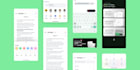 design a modern and functional ios or android app UI in figma