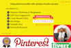setup pinterest profile with optimize boards and pins