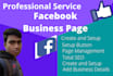 create, optimize and manage facebook business page