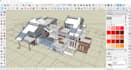 produce sketchup 3d modelling of building plan from autocad