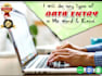 do professional data entry typing work job ms office