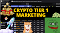 do crypto tier 1 marketing for meme tokens, solana