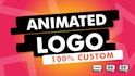 create animated logo, intro outro video