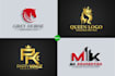 make creative stunning brand logo design