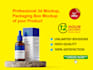 do 3d mockup, packaging box mockup