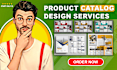 create eye catching catalog design