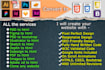 clone website or converting  PSD to HTML CSS bootstrap javascript