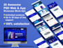 design awesome website, app mockup with 24hr