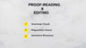 enhance and edit your letter professionally