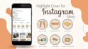 design 6 instagram story highlight cover icons in just 4 hours