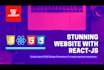 develop fullstack react web application