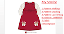 clothing pattern making and sewing pattern maker