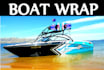 design creative unique professional boat wrap