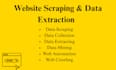 do website scraping, web scraper and data extraction